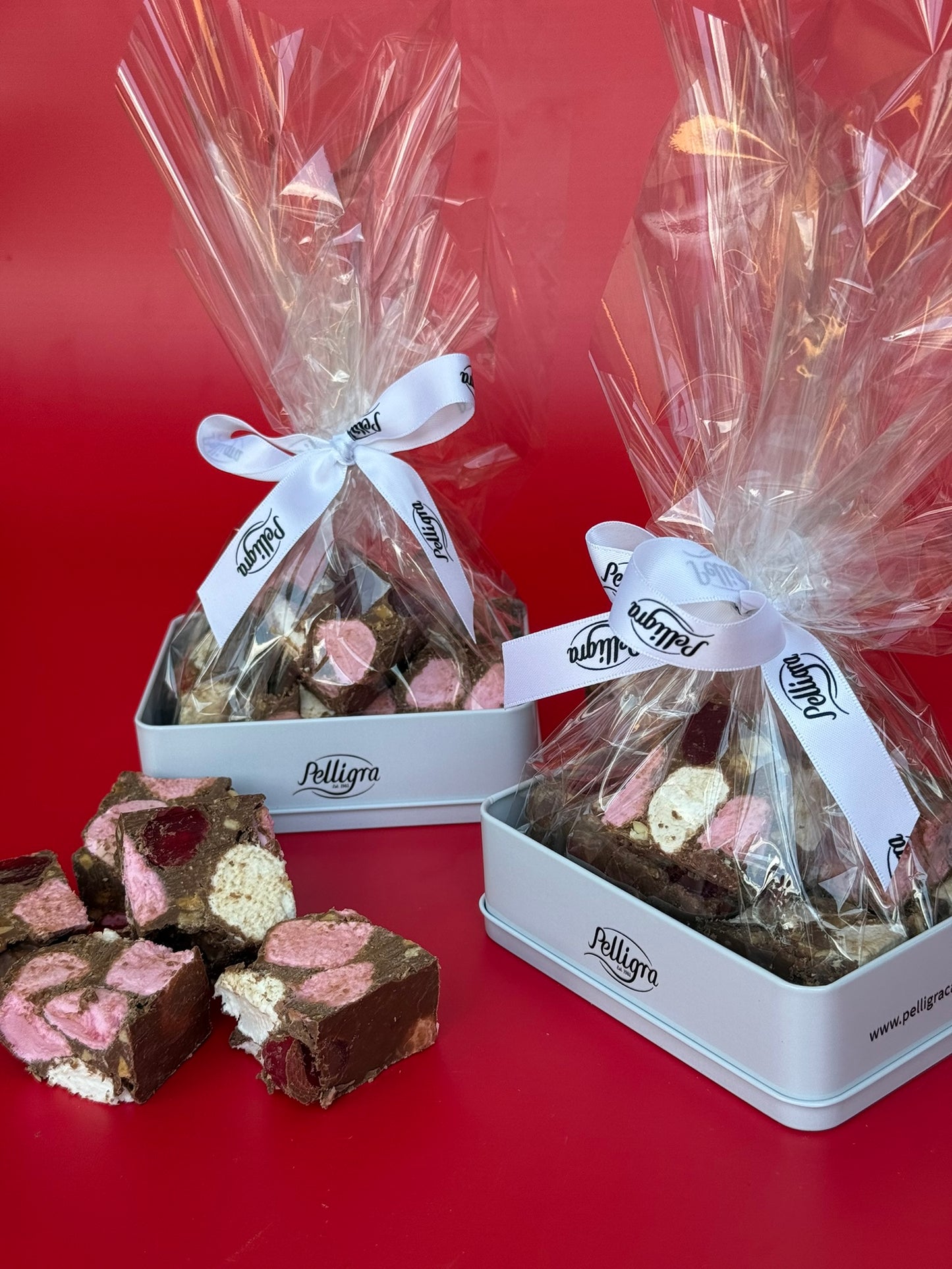 Homemade Rocky Road Tin