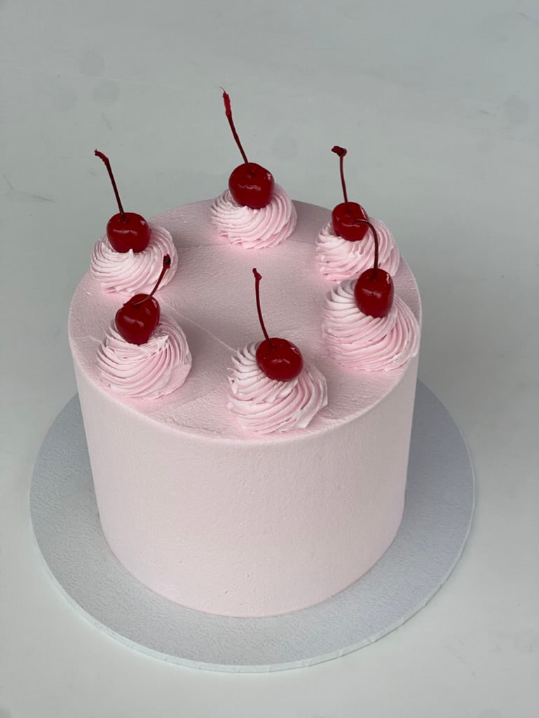Mini Cherry On Top Cake