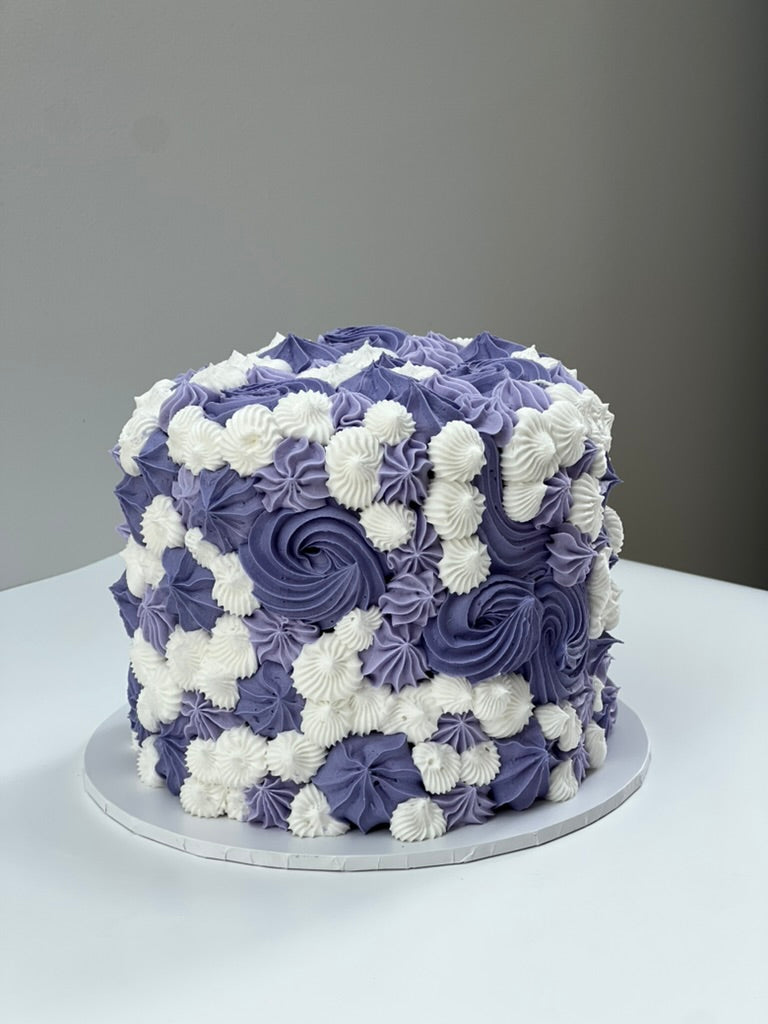 Mini Purple Groovy Cake