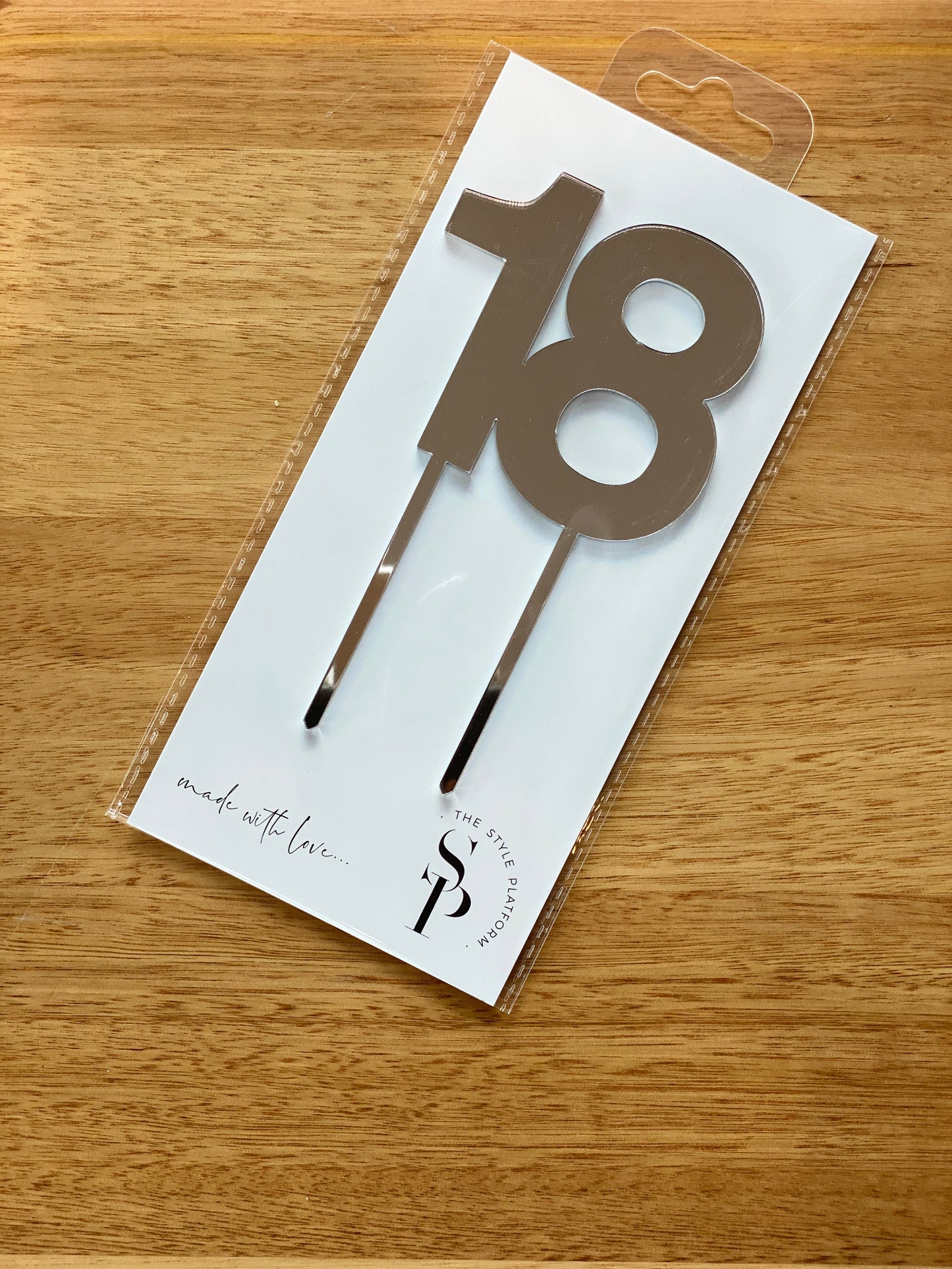 Number Cake Topper