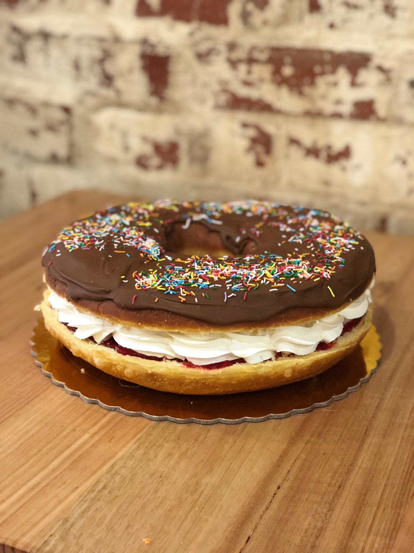 Mega Donut Cake