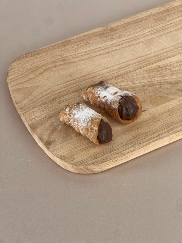 Homemade Cannoli - Chocolate