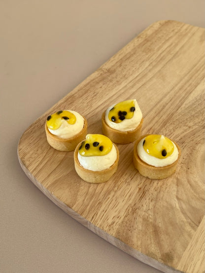 Passionfruit Cheesecake Tarts