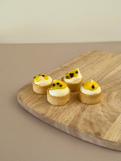 Passionfruit Cheesecake Tarts