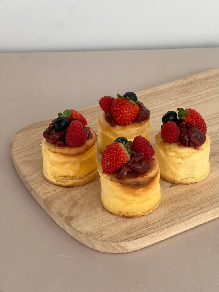 Individual Baked Cheesecakes