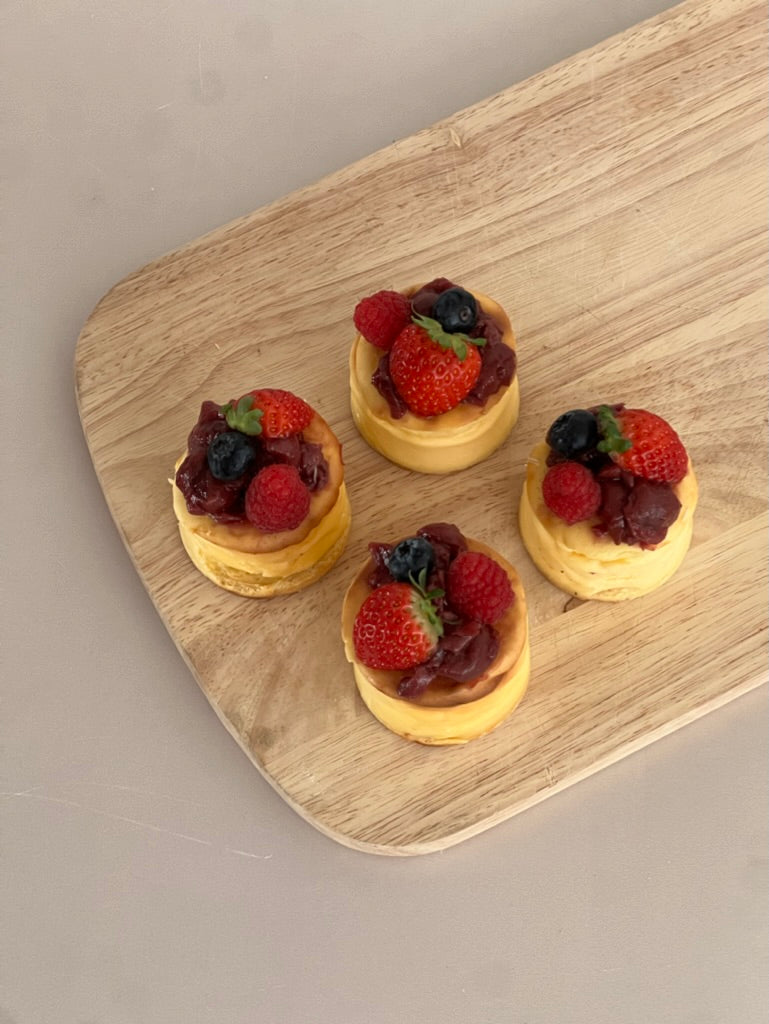 Individual Baked Cheesecakes