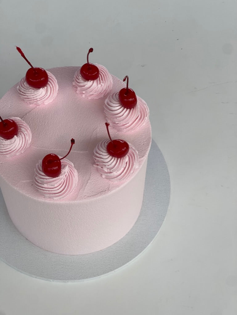 Mini Cherry On Top Cake
