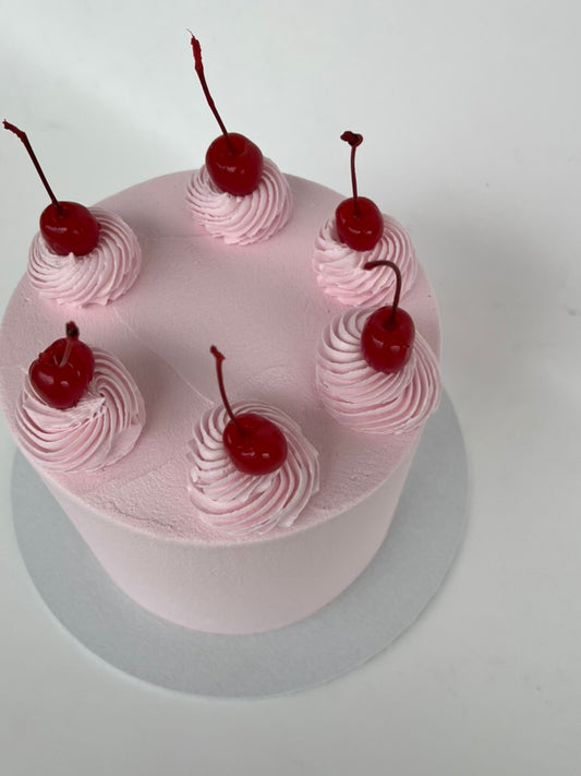 Mini Cherry On Top Cake