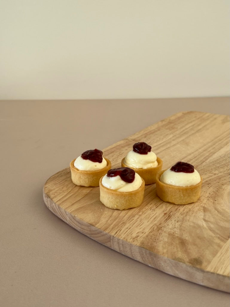 Raspberry Cheesecake Tarts