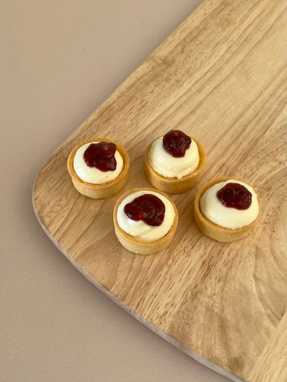 Raspberry Cheesecake Tarts