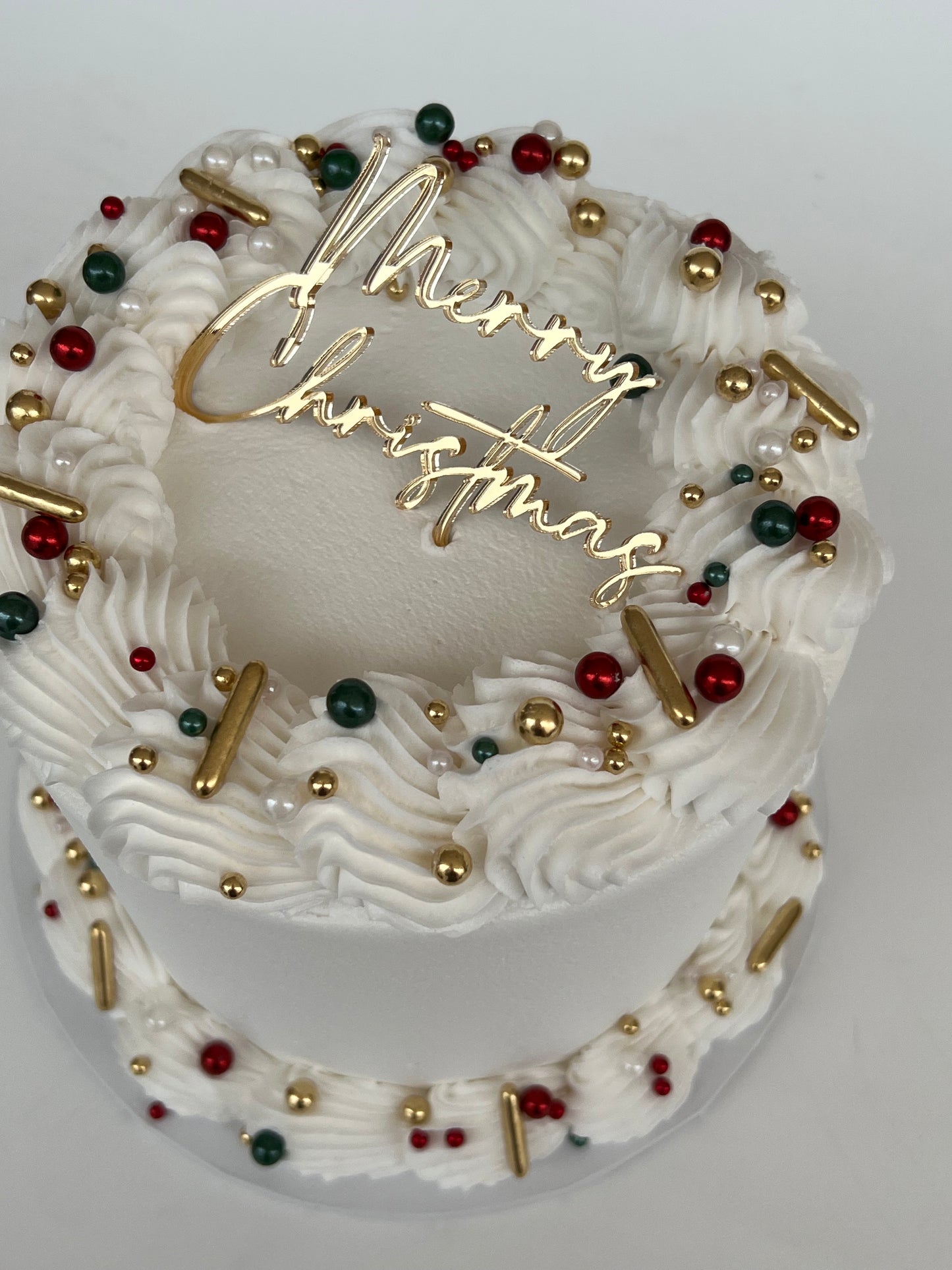 Deck The Halls Christmas Mini Cake