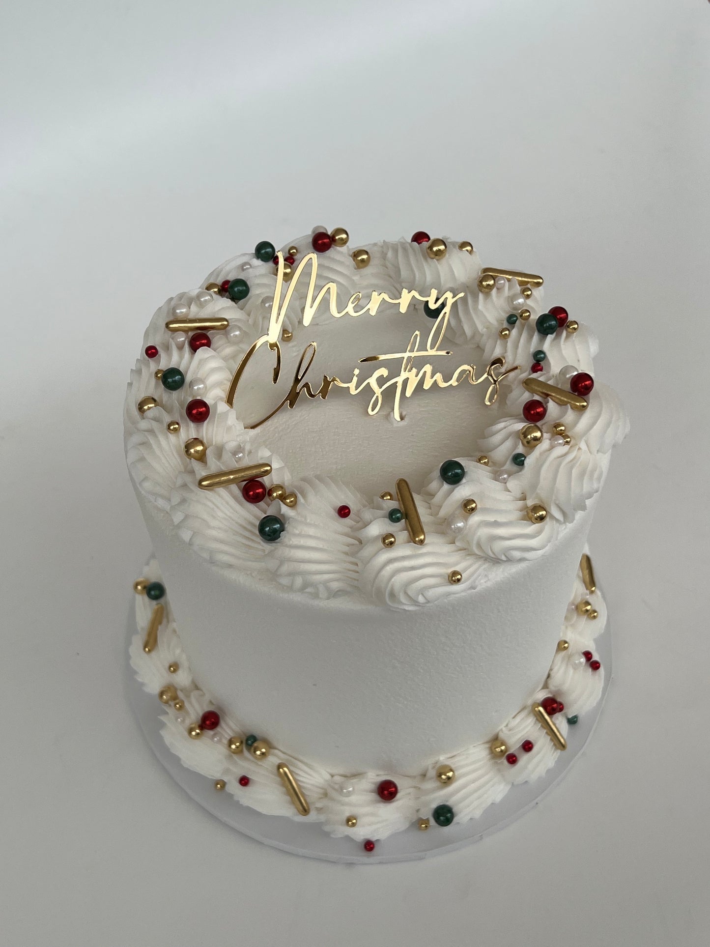 Deck The Halls Christmas Mini Cake