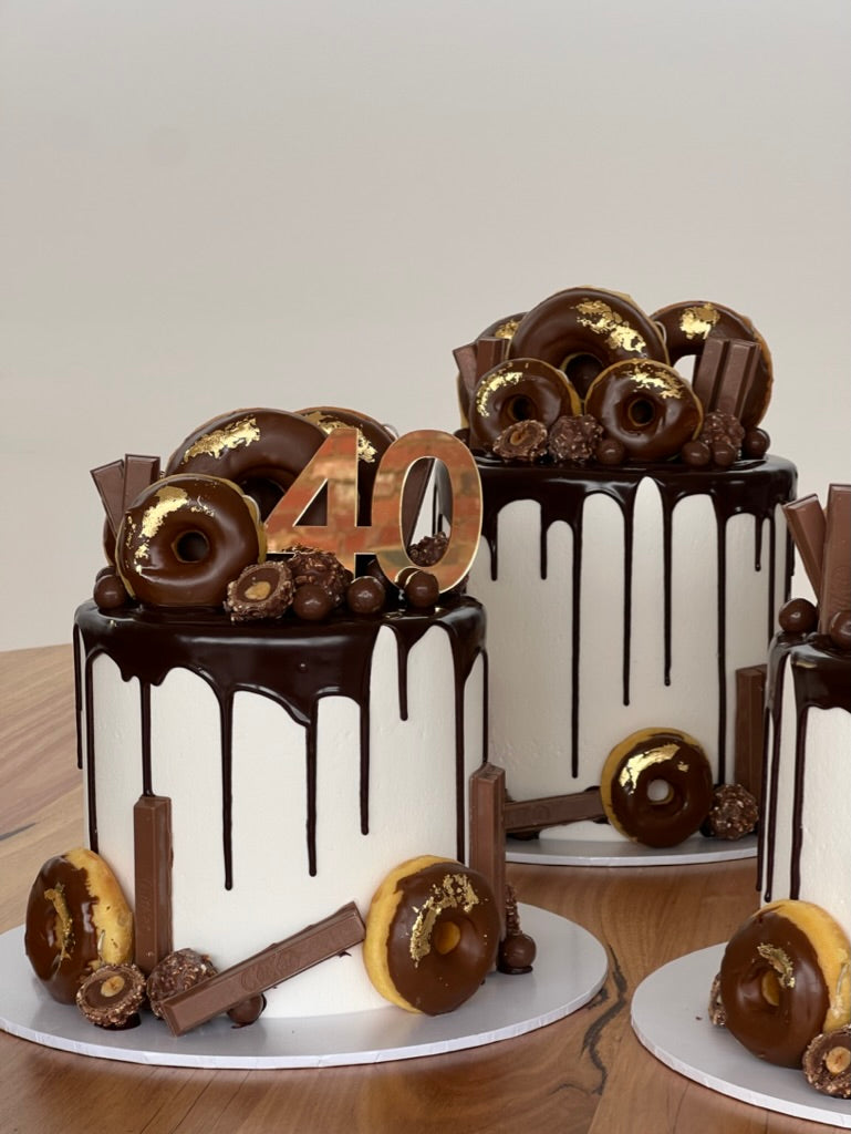 Dripping Chocolate Gold