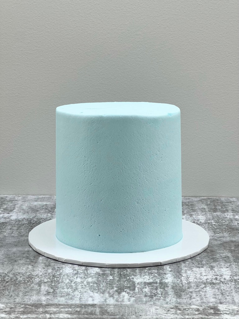 Blue Ombre Cake Tutorial - JavaCupcake