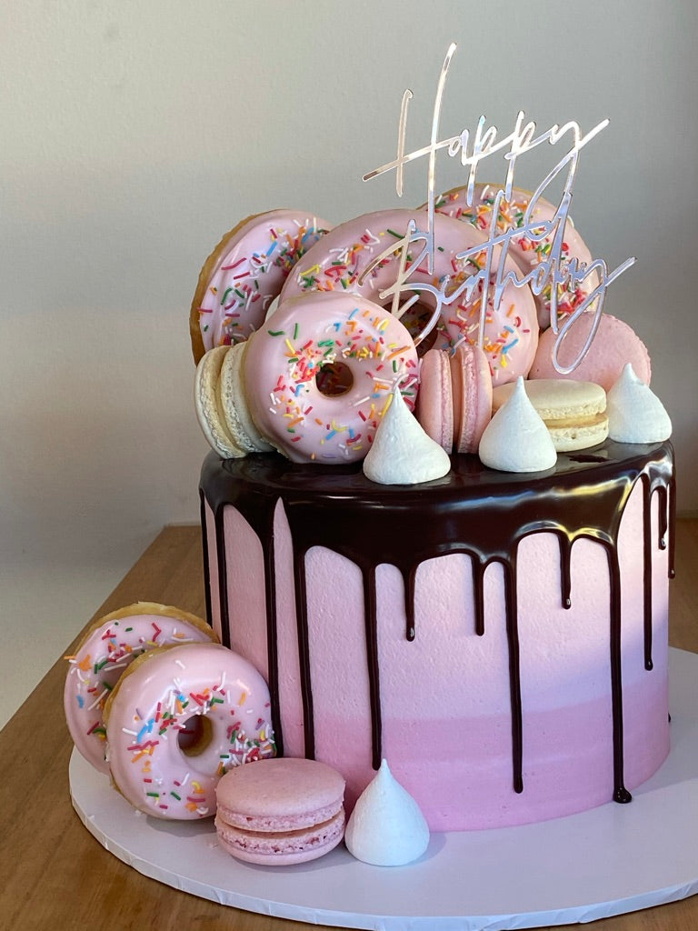 Donut Drip Cake - Duke Bakery | Local Bakery since 1951