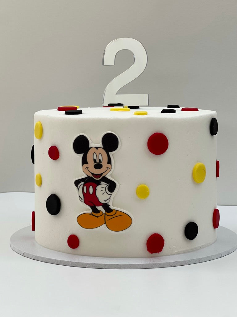 Mickey Mouse Cake | Cupcake Baby