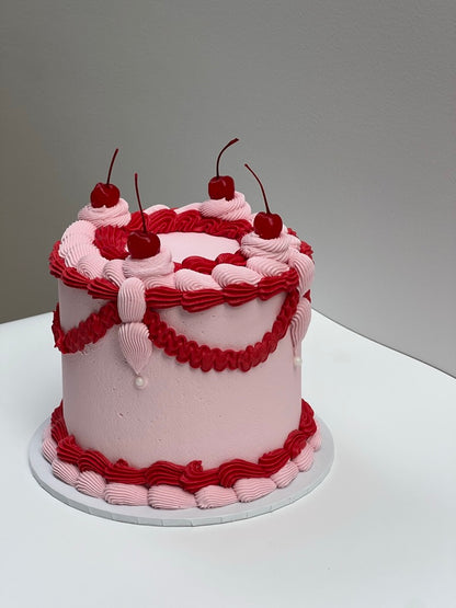 Vintage Red & Pink