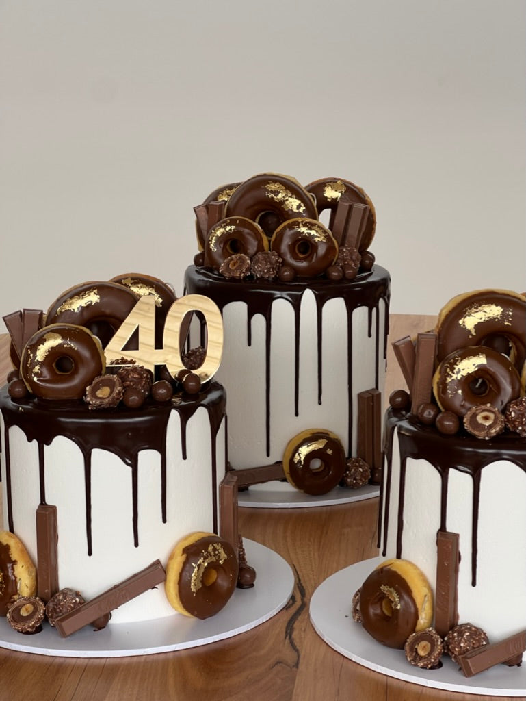 Dripping Chocolate Gold